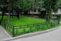 Газонное ограждение, металлическое
